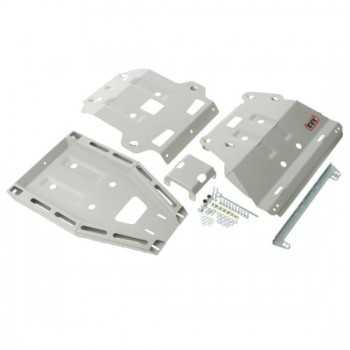 Blindage aluminium ARB complet AV et AR Toyota KDJ 120-150-FJ Cruiser 2002-2016