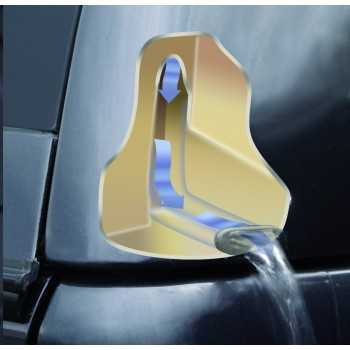 Hard top ALPHA blanc Mitsubishi L200 4 portes 1997-2006