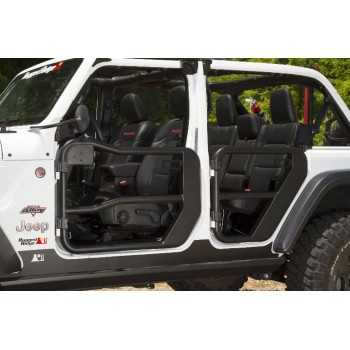 Jeu de demi-portes avant avec retroviseur Jeep Wrangler JL 2018-