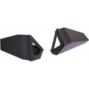 Embout de pare choc noir large Jeep CJ 76-86 YJ&TJ 87-06