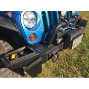 Embout de pare choc noir large avec rangement Jeep Wrangler JK 2007-2018