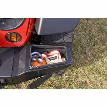 Embout de pare choc noir large avec rangement Jeep Wrangler JK 2007-2018