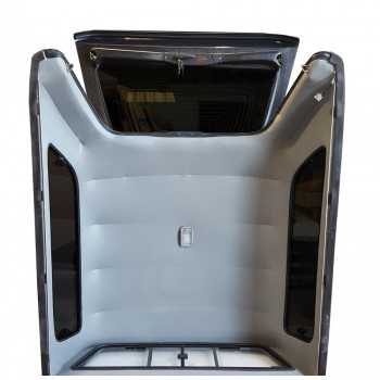 Hard top SLINE SV Toyota Hilux Double Cabine 2016+ Vitres papillons gris 1G3