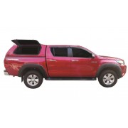 Hard top SLINE SV Toyota Hilux Double Cabine 2016+ Vitres papillons gris 1G3
