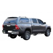 Hard top SLINE SV Toyota Hilux Double Cabine 2016+ Vitres papillons gris 1G3