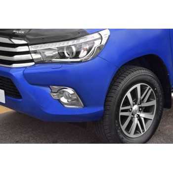 Enjoliveur avant sous calandre inox Toyota Hilux Revo 2016+