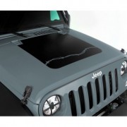 DECALCOMANIE EN VINYL BARBELE JEEP WRANGLER 2007-