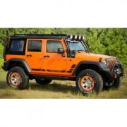 DECALCOMANIE LATERALES EN VINYL RUGGED RIDGE JEEP WRANGLER 2007-