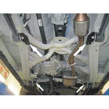 Blindage aluminium bv + bt Suzuki Grand Vitara 10/2005+