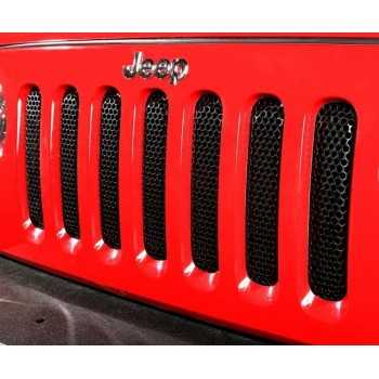 Enjoliveur de calandre noir JEEP WRANGLER JK 2007-2018