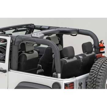 Housse de protection d'arceaux polyster Jeep Wrangler JK 2 portes 2007-2018