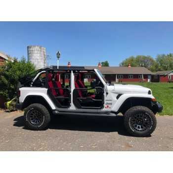Jeu de demi-portes arrière Jeep Wrangler JL 2018-