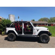 Jeu de demi-portes arrière Jeep Wrangler JL 2018-