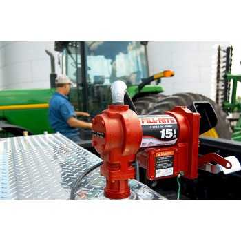 Pompe de transfert Fill Rite 12 volts Diesel / essence / kérosène / E15 et biodiesel jusqu'à B20
