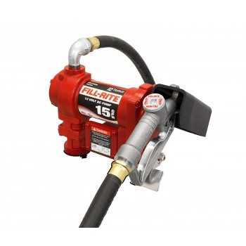 Pompe de transfert Fill Rite 12 volts Diesel / essence / kérosène / E15 et biodiesel jusqu'à B20