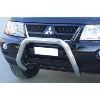 Super bar inox 76 mm Mitsubishi Pajero did 2003-2007
