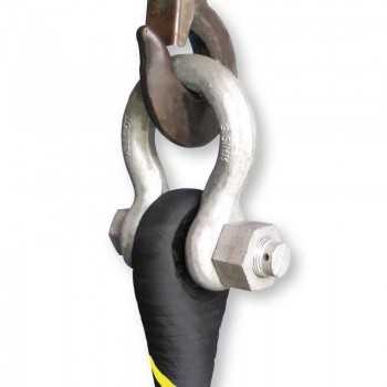 Sangle de traction BLACKSNAKE KEVLAR 4% elast. 100T 6M