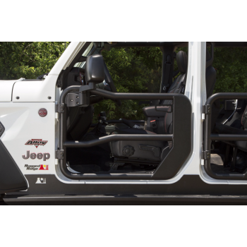 Jeu de demi-portes avant avec retroviseur Jeep Wrangler JL 2018-