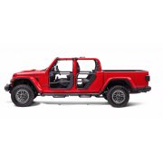 Jeu de demi-portes avant avec retroviseur Jeep Wrangler JL 2018-
