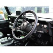 Volant cuir noir diamètre 38 cm Spécial Land Rover 1983-2015