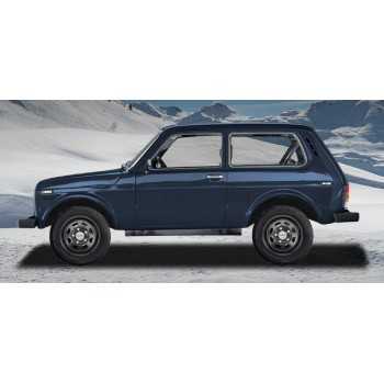 Jante acier DOTZ DAKAR noire 6x15 Lada Niva