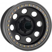 Jante acier SOFT 8 satin noire bead lock 8X16 Toyota-Nissan-Mitsubitshi