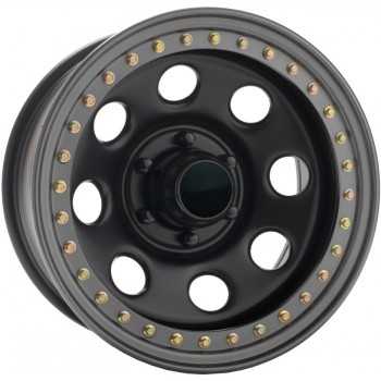 Jante acier SOFT 8 satin noire bead lock 9X17 Toyota-Nissan-Mitsubitshi