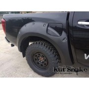 Elargisseurs d'ailes pour Nissan Navara D23-standard - 68-78 mm large