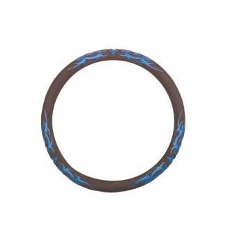 COUVRE VOLANT FLAMME BLEUE