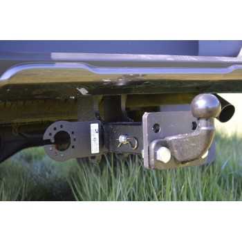 Attelage carré 2'' ROCKALU homologué Isuzu D-Max 2012-