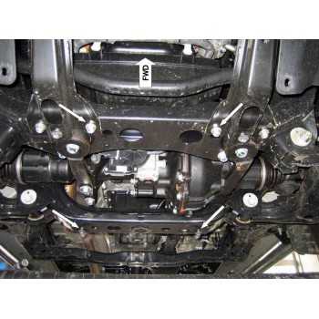 Blindage moteur acier Toyota Hilux Vigo 2.5D-4D, 3.0TD 11-2005-2015