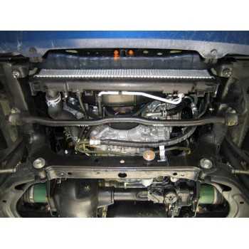Blindage bv+bt acier Isuzu D-Max 08/2007-2012