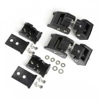 attaches capot en aluminium