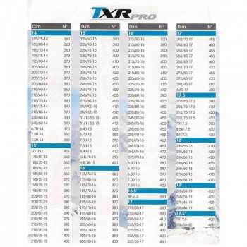 Chaine TXR PRO 360 175/75R16-215/60R14