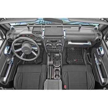 KIT DE MODIFICATION CHROME WRANGLER 4 PORTES BOITE AUTO 07-10