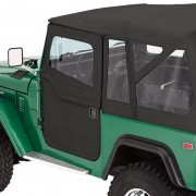 Jeu de portes noir Toyota BJ-FJ 40-42 1964-1984