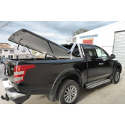 Couvre benne Mitsubishi L200 Club Cab 2016+ 2 portes (avec découpe pour arceau)