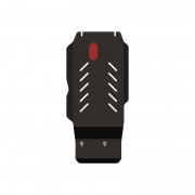 Blindage acier 2,5 mm.