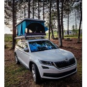 Tente de toit Compass Panoramique ouvert 195x130x102