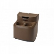 CONSOLE DE RANGEMENT BRUN JEEP WRANGLER 2 PORTES 2011-