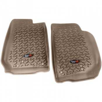 TAPIS DE PIED AVANT BEIGE JEEP WRANGLER JK 2014- JEEP