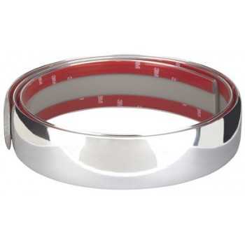 BAGUETTE AUTOCOLLANTE CHROME 3 Metre X 50 mmX 6 mm