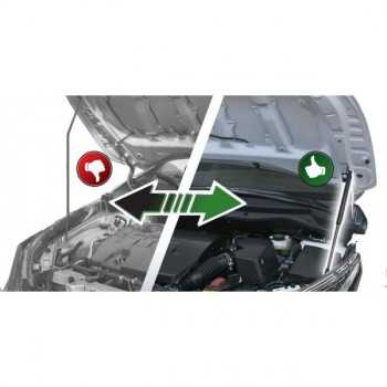 Verin de capot Isuzu D-Max 2012+