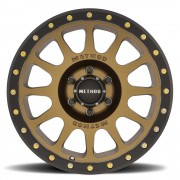 Jante aluminium Method Race bronze 8,5x17 6/139,7 ET0