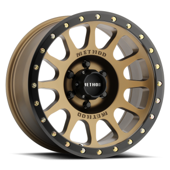 Jante aluminium Method Race bronze 8,5x17 6/139,7 ET0