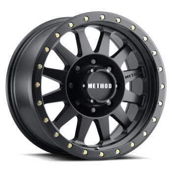 Jante aluminium Method Race 701 matte black 8,5x17 6/139,7 ET0
