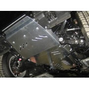 Blindage bv+bt acier Toyota VDJ200 2008-10/2015