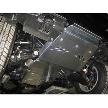 Blindage bv+bt aluminium Toyota VDJ200 2008-10/2015