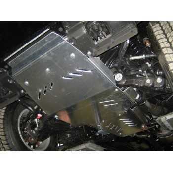 Blindage bv+bt aluminium Toyota VDJ200 2008-10/2015