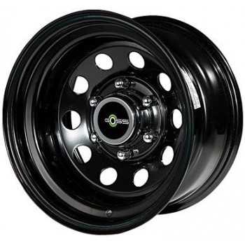 Jante acier modular noire 8X15 LAND & RANGE ROVER